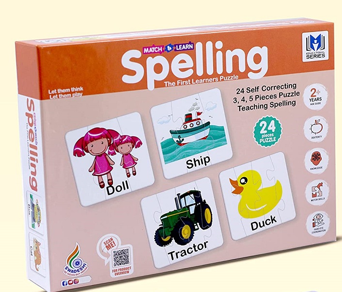 MATCH & LEARN SPELLING