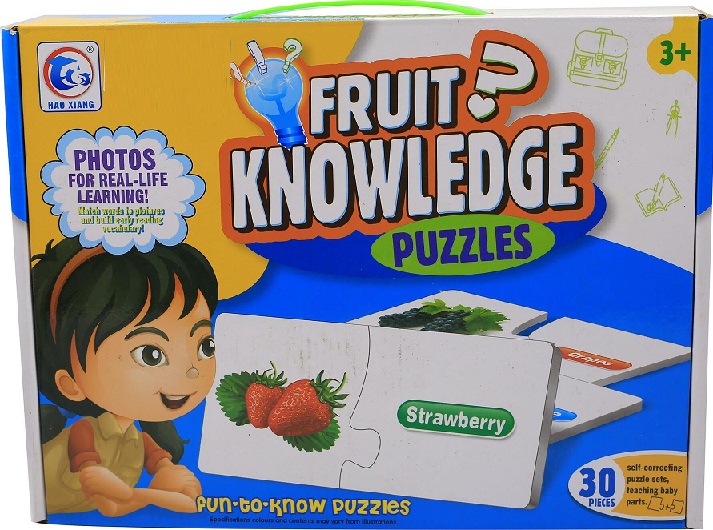 FRUIT KNOWLEDGE puzzles