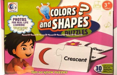 COLORS AND SHAPES puzzles