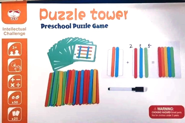 PUZZLE TOWER preschool puzzle