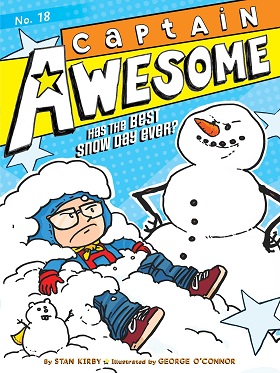 CAPTAIN AWESOME has the best snow day ever 18