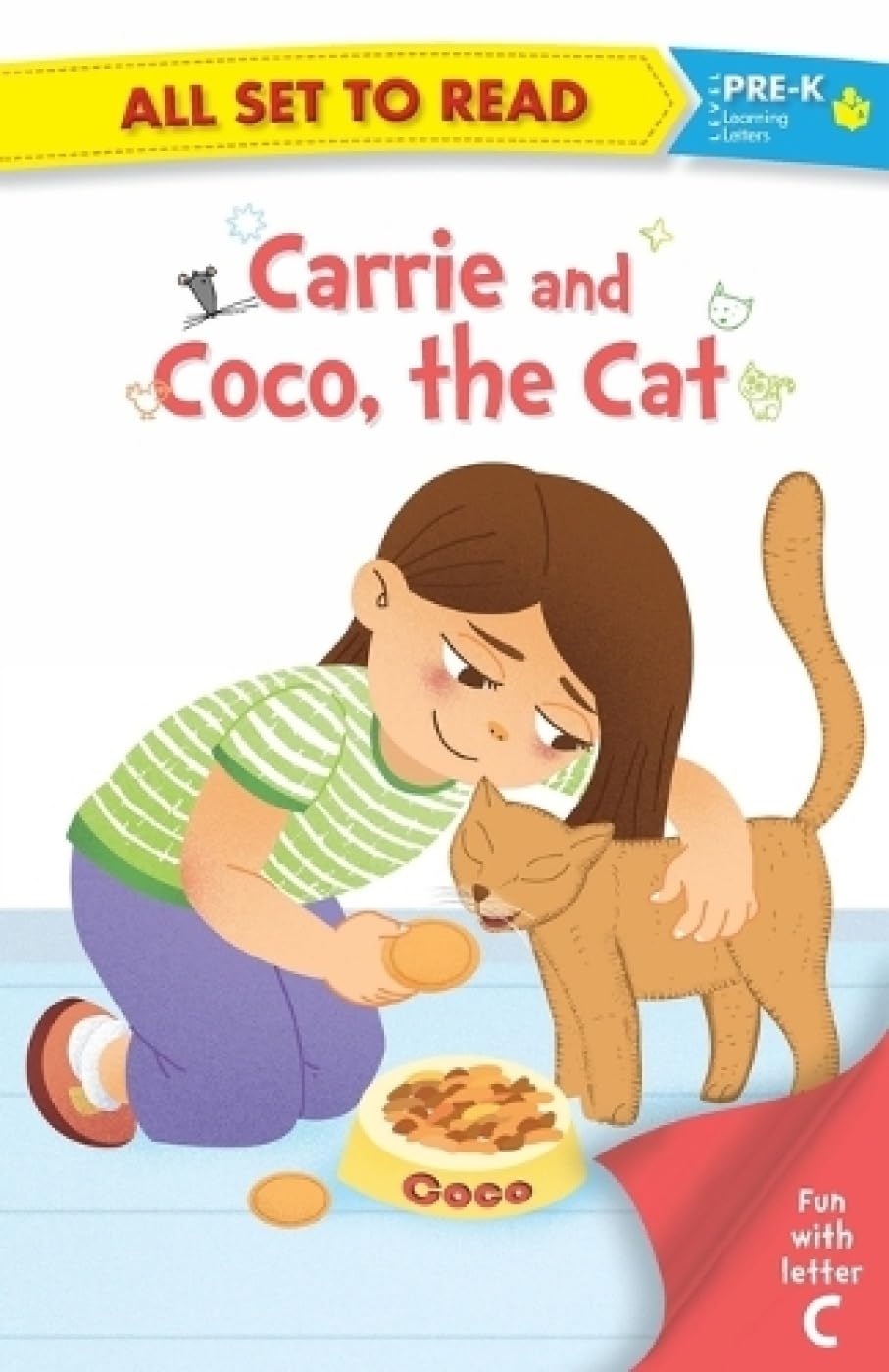 CARRIE AND COCO THE CAT pre k