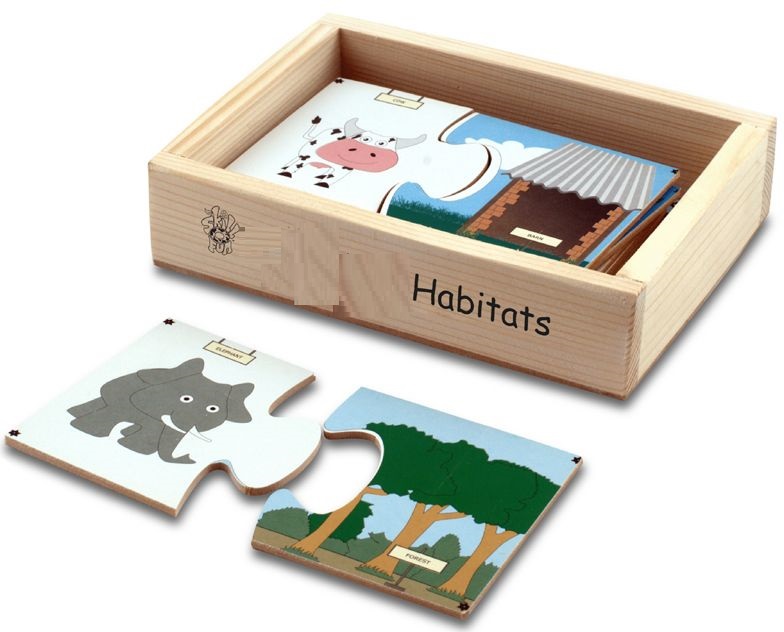 MY FIRST LEARNING PUZZLE habitats