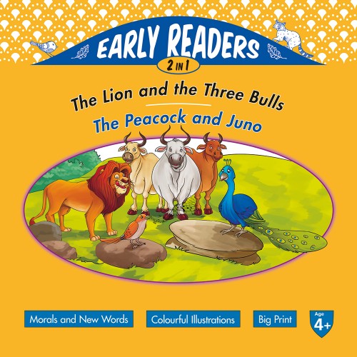 THE LION AND THE THREE BULLS 2 in 1 early readers