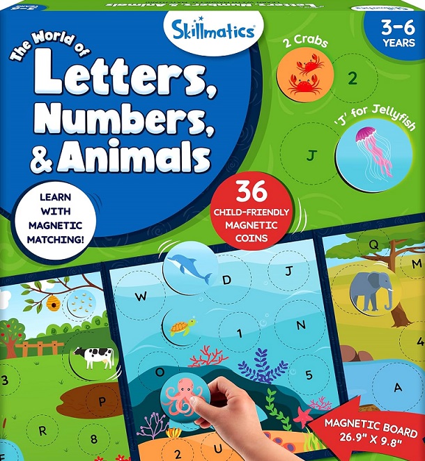 THE WORLD OF LETTERS NUMBERS & ANIMALS