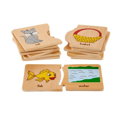 WOODEN ANIMAL HOME MATCHING