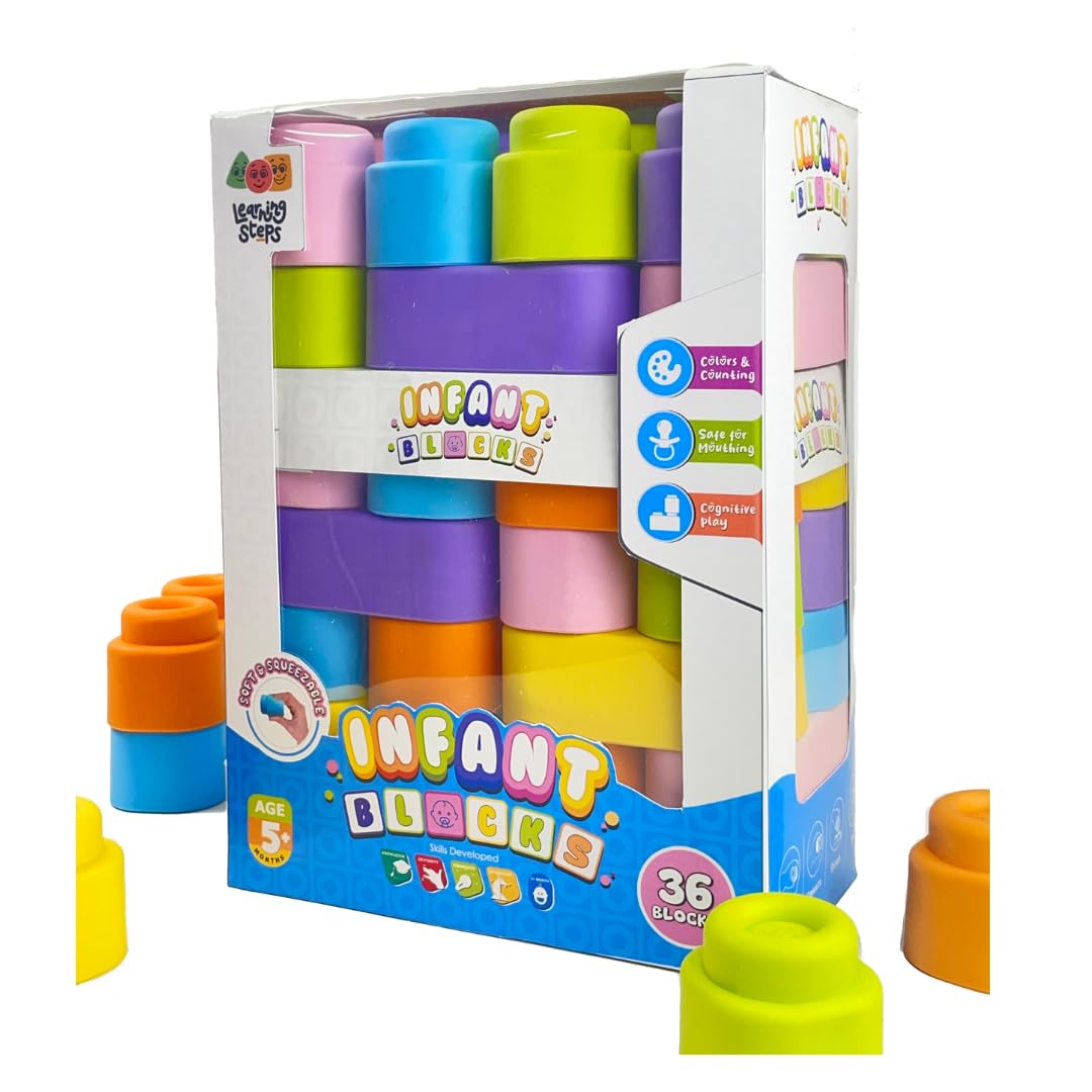 INFANT BLOCKS SOFT & SQUEEZABLE