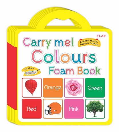 CARRY ME COLOURS FOAM BOOK