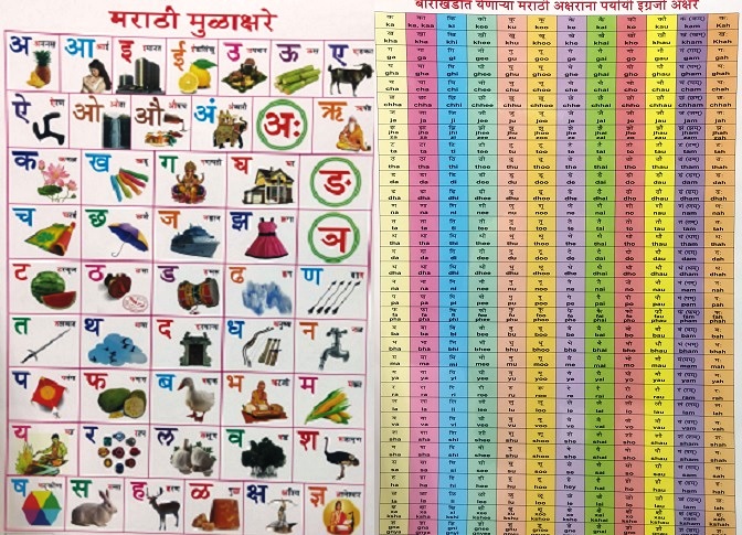 MARATHI MULAKSHARE BARAKHADI chart