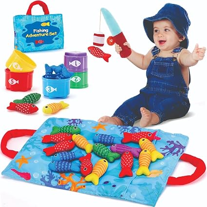 TOYCRA SOFT FISHING CLOTH TOY