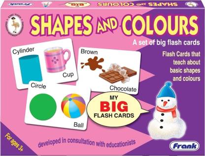 SHAPES AND COLOURS flash card frank