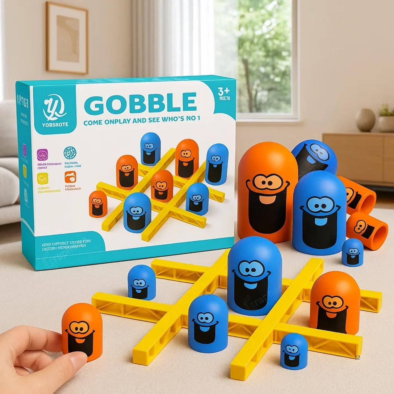 GLOBBLE TIC TAC TOE