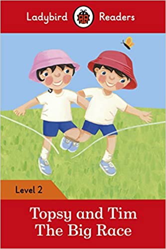 TOPSY AND TIM THE BIG RACE ladybird readers L2