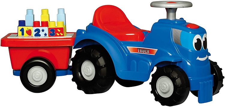 LES MAXI TRACTOR WITH TRAILER