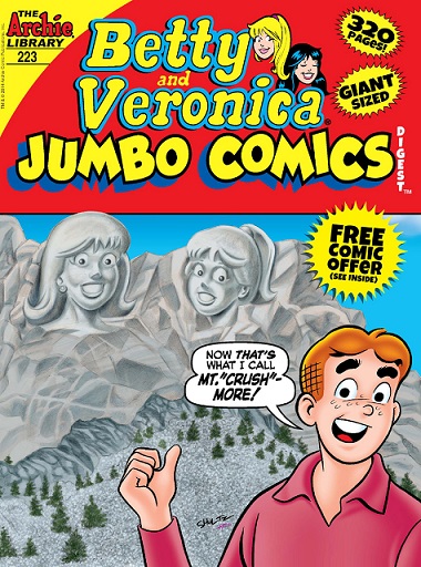 NO 223 BETTY & VERONICA JUMBO COMICS DIGEST