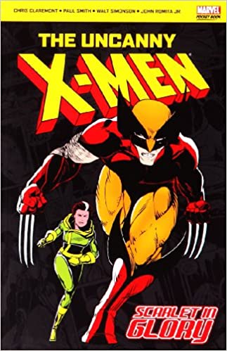 THE UNCANNY X MEN scarlet in glory