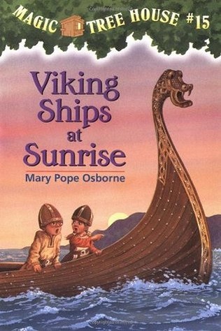NO 15 VIKING SHIPS AT SUNRISE