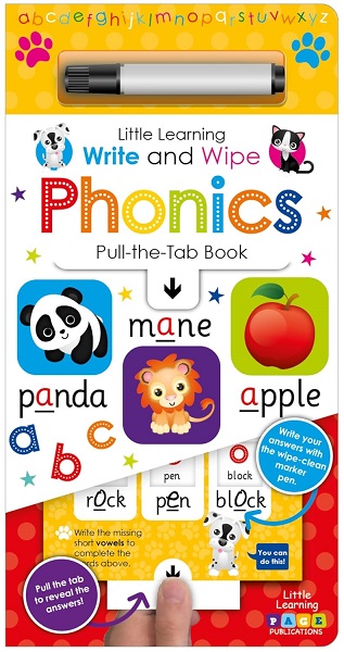 LITTLE LEARNING WRITE AND WIPE PHONICS