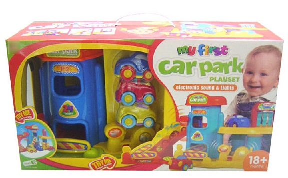 MY FIRST CAR PARK PLAYSET