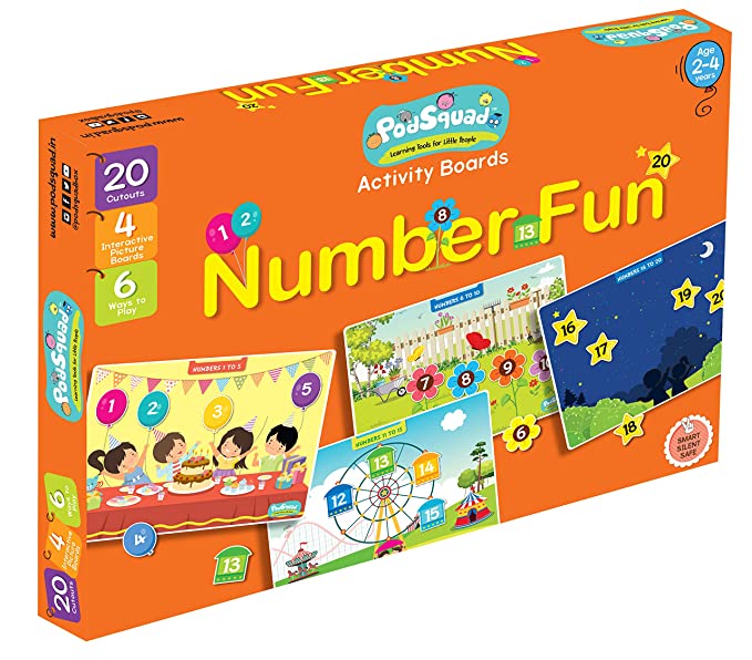 NUMBER FUN ACTIVITY BOARDS