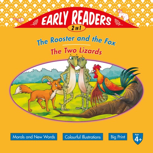 THE ROOSTER AND THE FOX 2 in 1 early readers