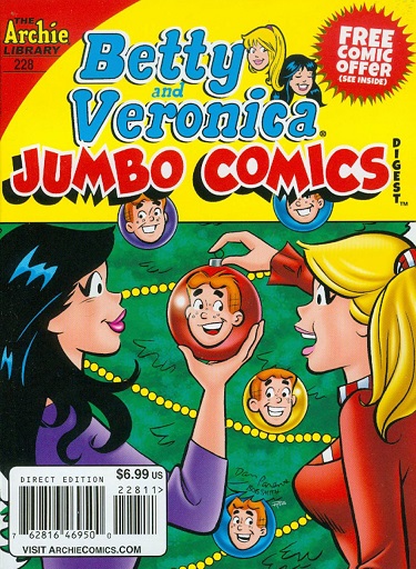 NO 228 BETTY & VERONICA JUMBO COMIC DIGEST