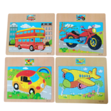 TRANSPORT PUZZLE WODDEN