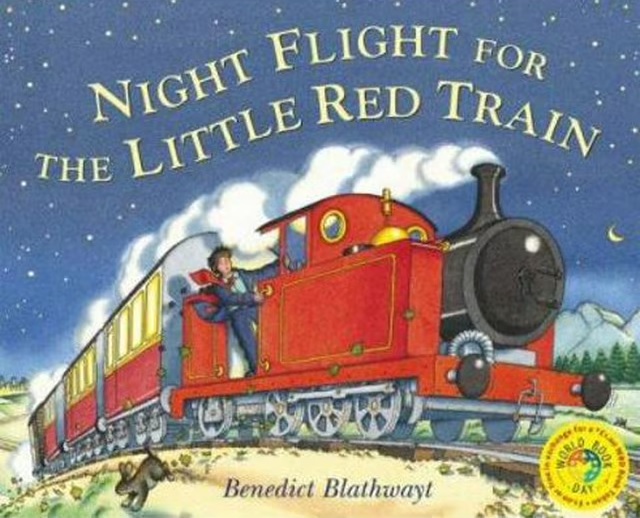 NIGHT FLIGHT FOR THE LITTLE RED TRAIN