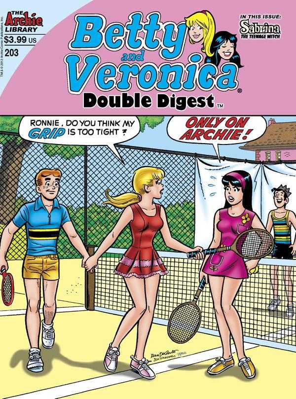 NO 203 BETTY & VERONICA DOUBLE DIGEST