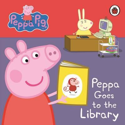 PEPPA GOES TO THE LIBRARY ladybird