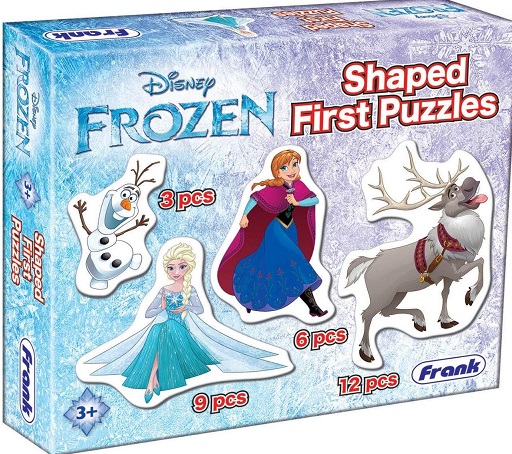 DISNEY FROZEN SHAPED FIRST PUZZLES