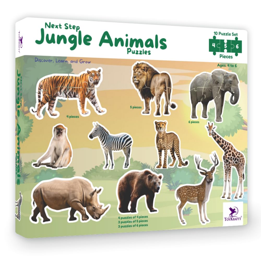 NEXT STEP JUNGLE ANIMALS PUZZLES