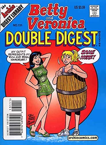 NO 131 BETTY & VERONICA DOUBLE DIGEST