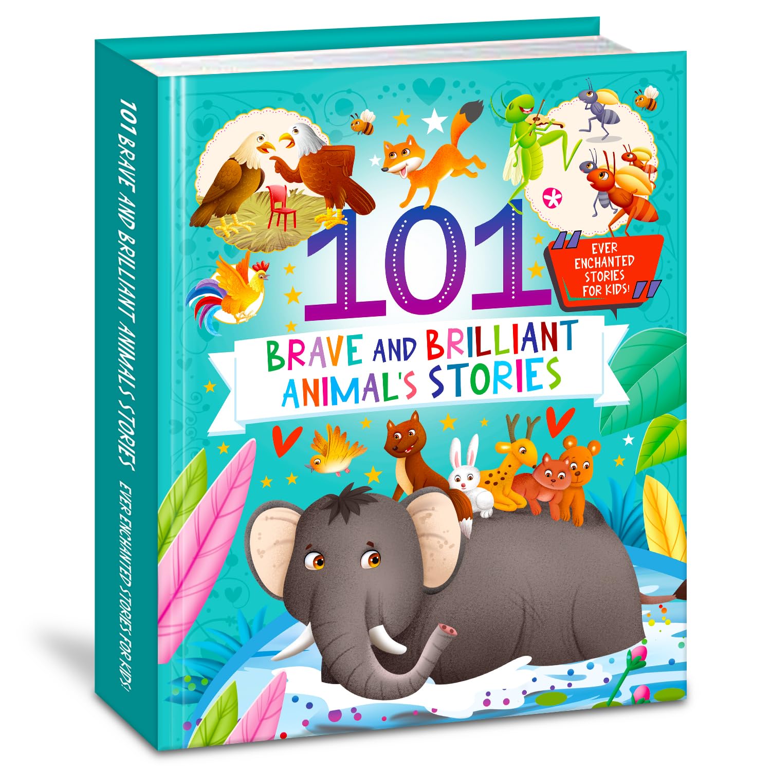 101 BRAVE AND BRILLIANT ANIMAL'S STORIES HF
