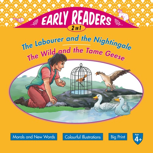 THE LABOURER AND THE NIGHTINGALE 2 in 1 early readers