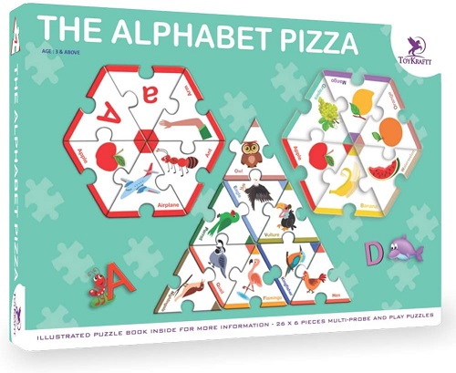 THE ALPHABET PIZZA puzzle toykraft