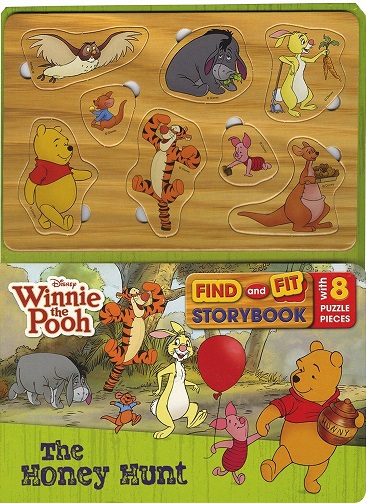 WINNIE THE POOH THE HONEY HUNT find and fit