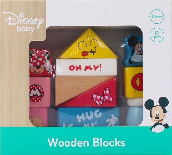 DISNEY BABY WOODEN BLOCKS