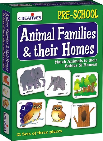 ANIMAL FAMILIES & THEIR HOMES