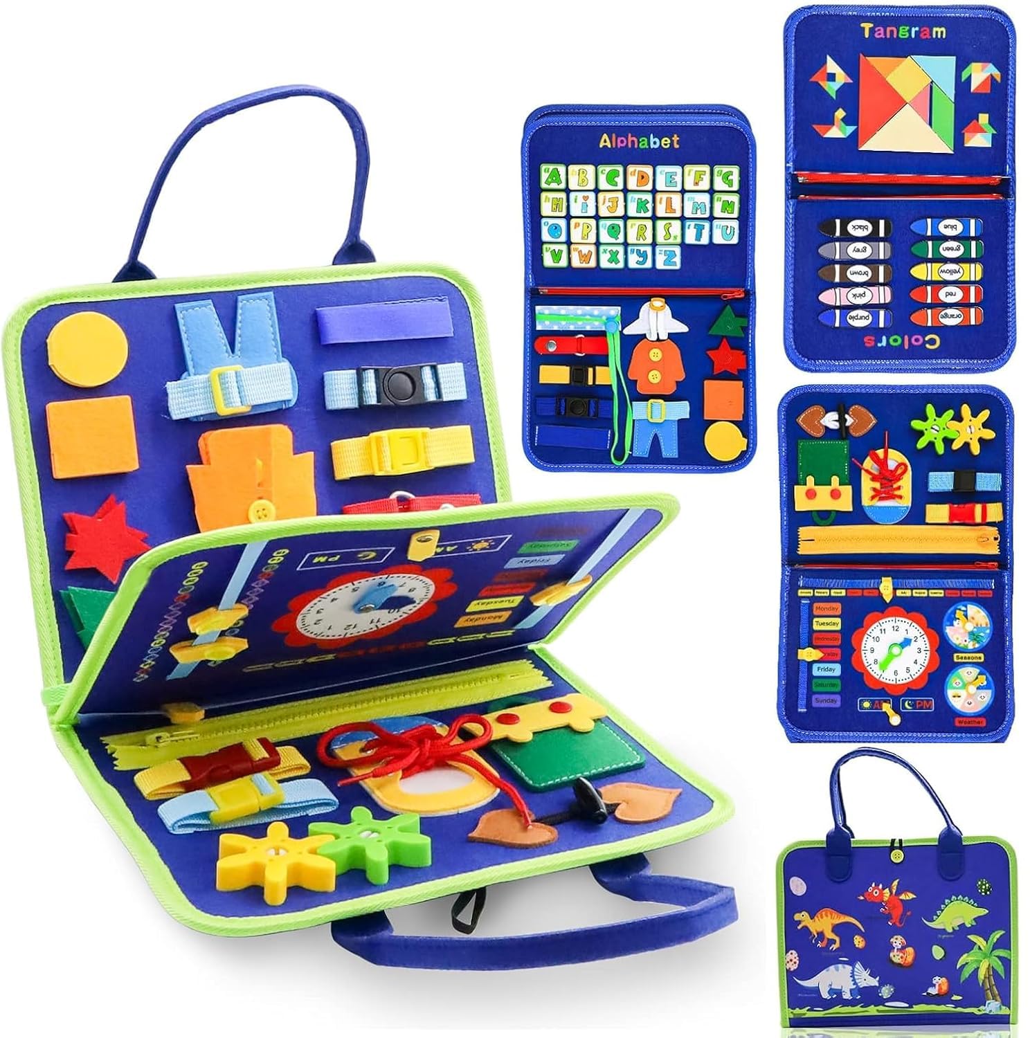 BUSY BOARD MONTESSORI SENSORY TOYS