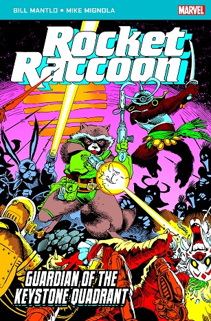 ROCKET RACCOON guardian of the keystone quadrant