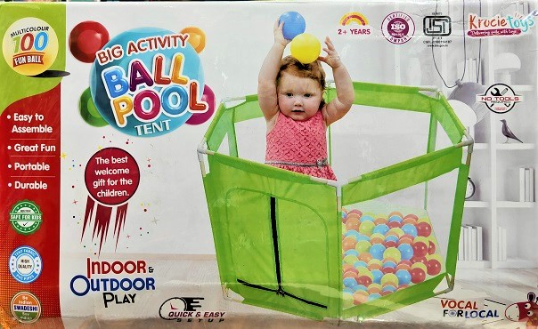 BIG ACTIVITY BALL POOL TENT