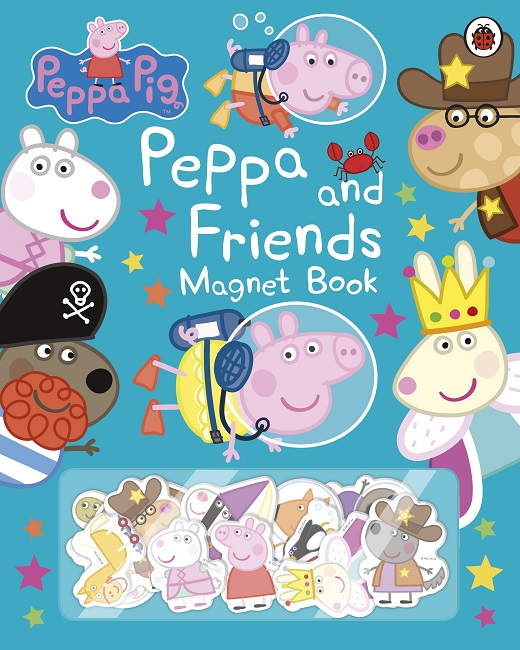 PEPPA AND FRIENDS MAGNET BOOK