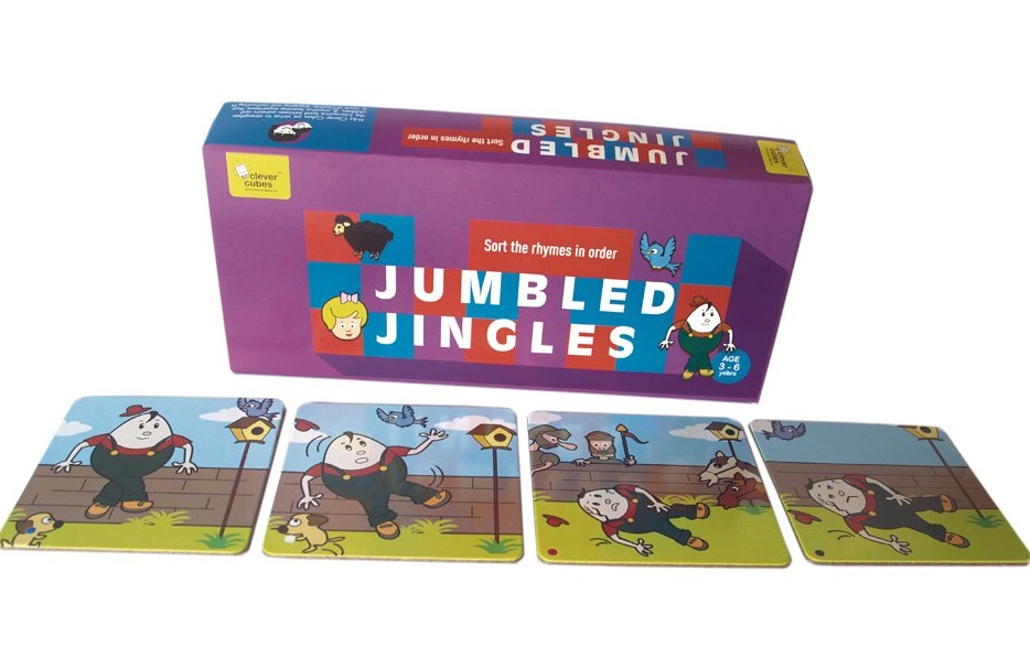 JUMBLED JINGLES clever cubes