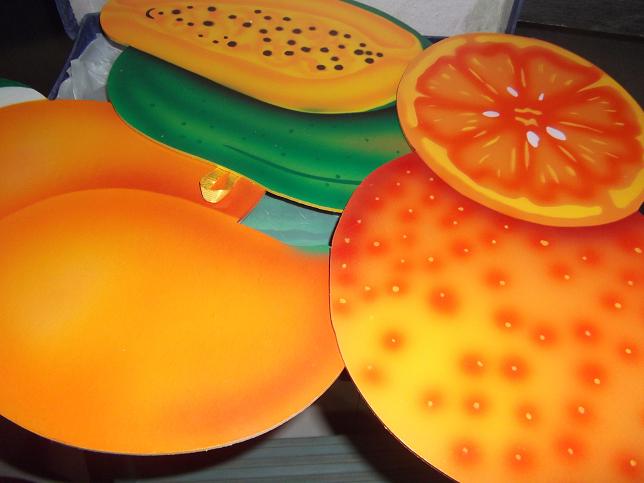 FRUITS SET 10 pc wooden 