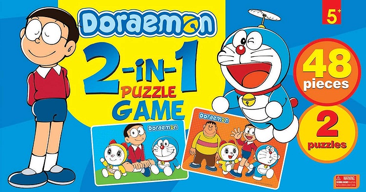 2 IN 1 PUZZLE GAME doraemon