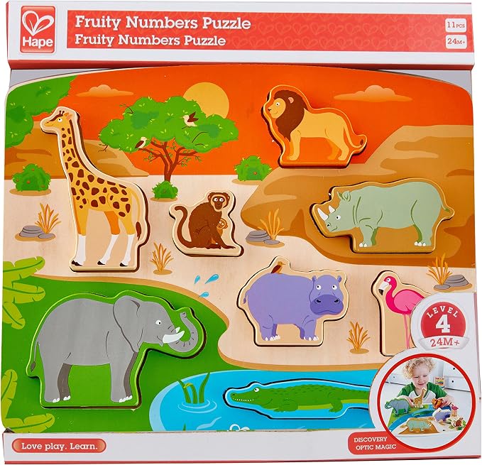 WILD ANIMAL PUZZLE 