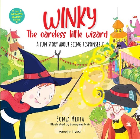 WINKY THE CARELESS LITTLE WIZARD