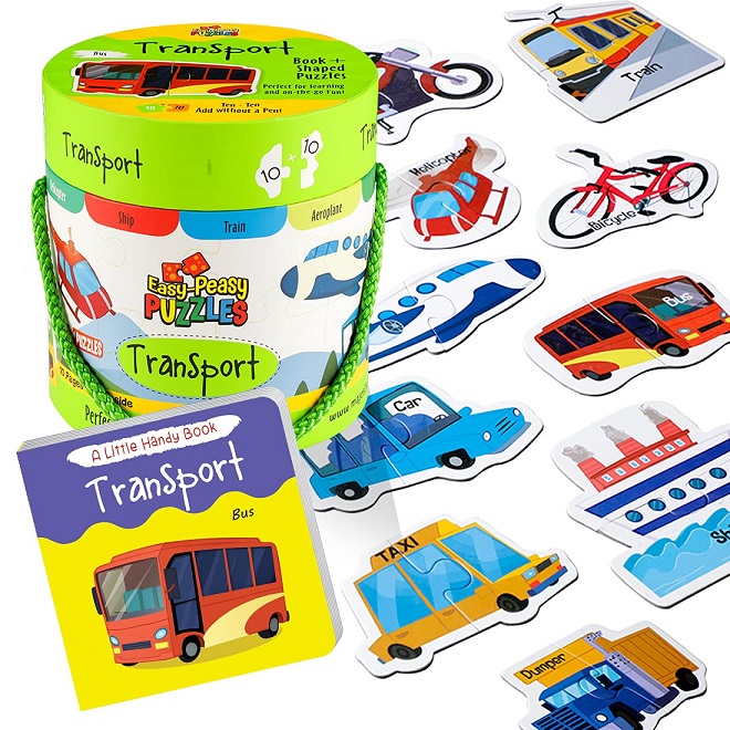 FIRST STEP PUZZLES & BOOK TRANSPORT