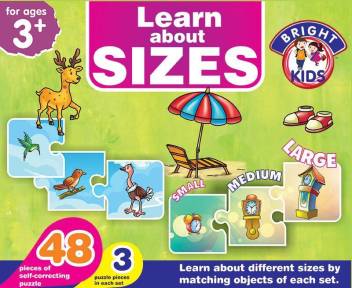 LEARN ABOUT SIZES bright kids